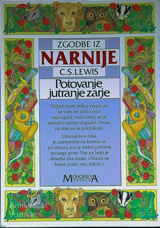ZGODBE IZ NARNIJE; POTOVANJE JUTRANJE ZARJE, C. S. Lewis (5. Del)