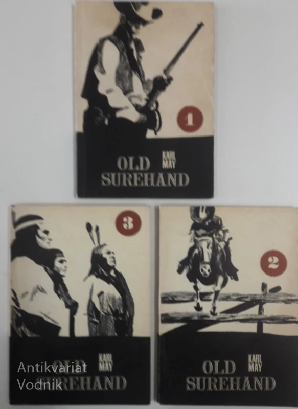OLD SUREHAND, Karl May (zbirka 3 knjig)