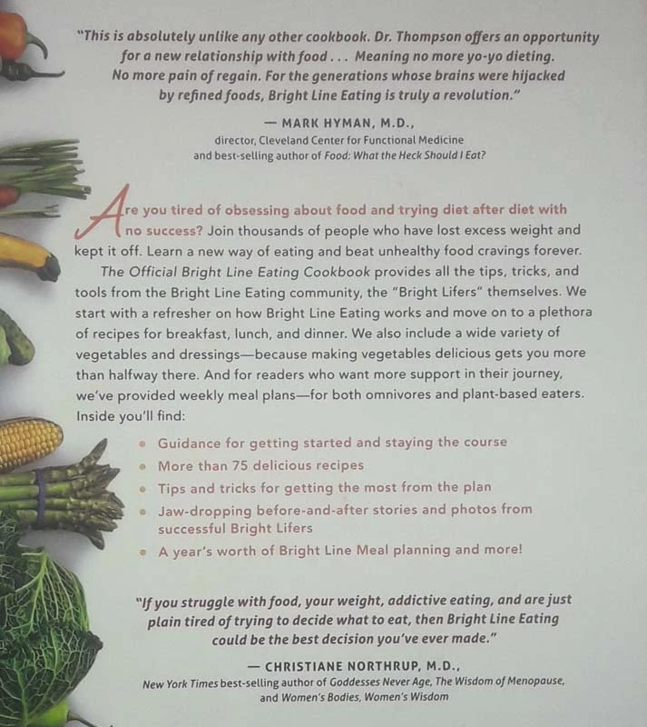 THE OFFICIAL BRIGHT LINE EATING COOKBOOK, Susan Peirce Thompson, Ph. D.