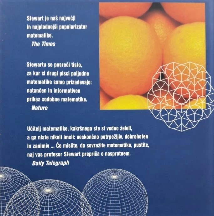 KAKŠNE OBLIKE JE SNEŽINKA, Vzorci v naravi, Ian Stewart