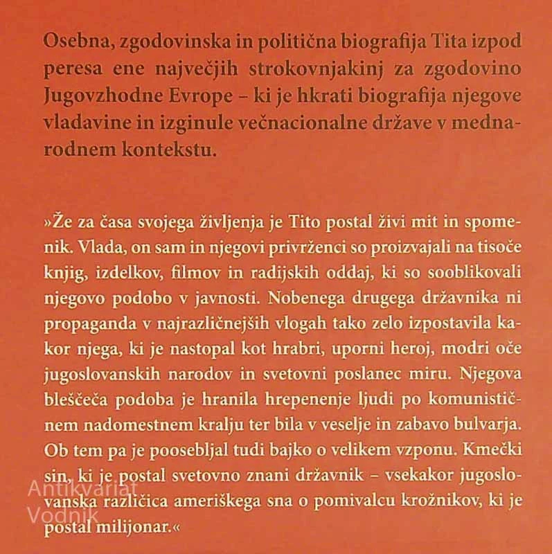 TITO; VEČNI PARTIZAN, Marie-Janine Calic