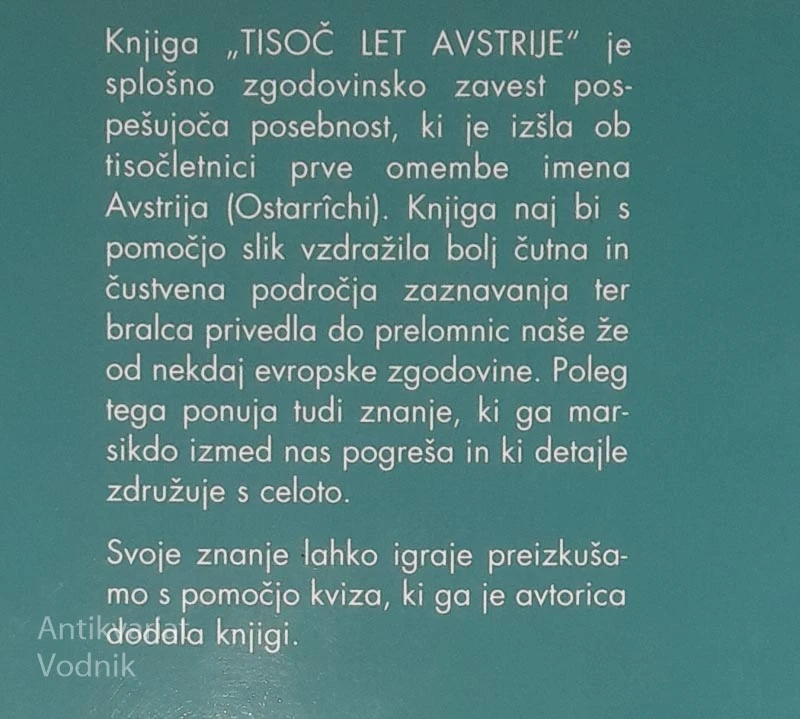 TISOČ LET AVSTRIJE, Brigitte Mazohl-Wallnig