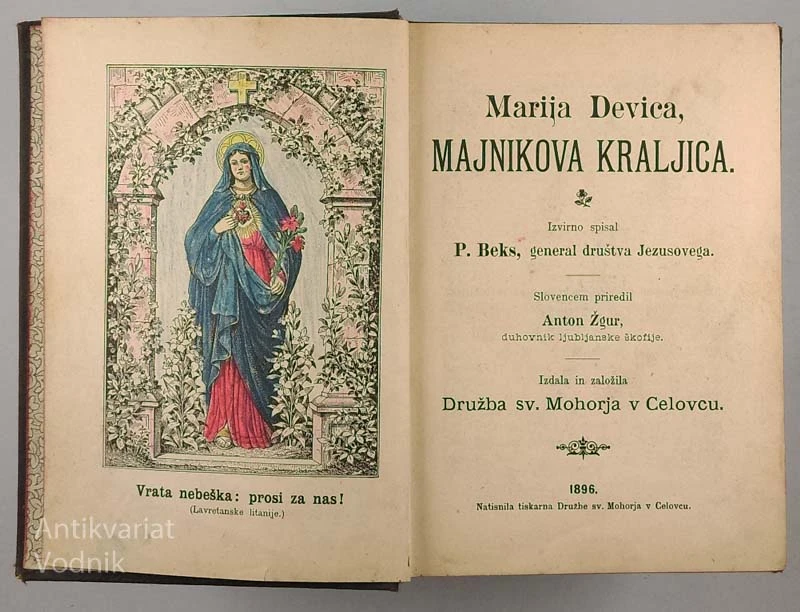 MARIJA DEVICA, MAJNIKOVA KRALJICA, R. Beks