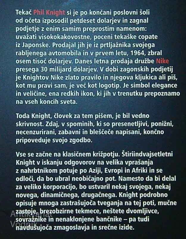 NIKE POTOVANJE K BOGINJI ZMAGE, Phill Knight