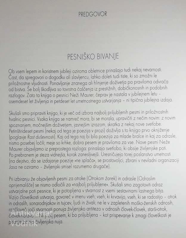 NEŽNA STEZA, več avtorjev
