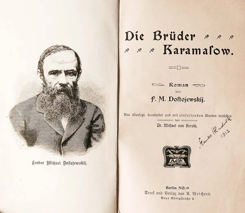 DIE BRUEDER KARAMASOW, F.M. Dostojewskij