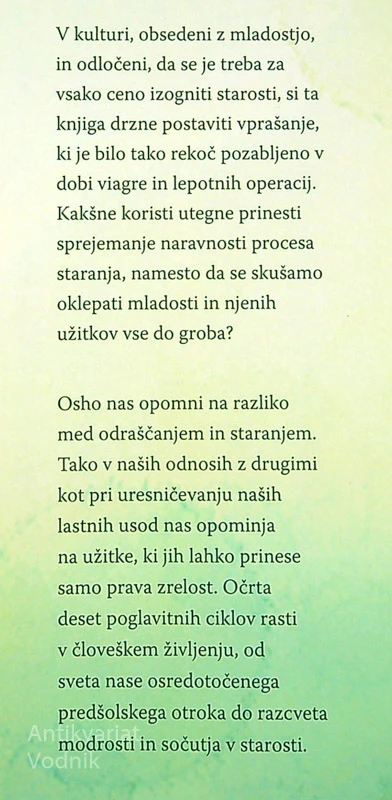 ZRELOST, Osho