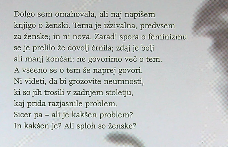 DRUGI SPOL, 1. in 2. del, Simone de Beauvoir