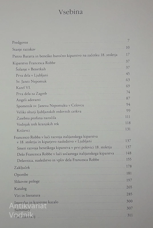 FRANCESCO ROBBA, Matej Klemenčič