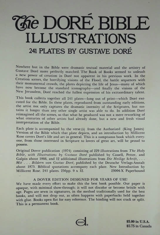 THE DORE BIBLE ILLUSTRATIONS