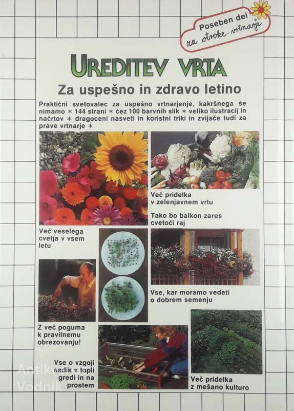 UREDITEV VRTA, več avtorjev