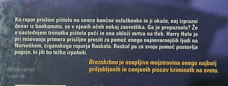 BREZSKRBNO, Jo Nesbo