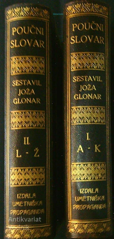 POUČNI SLOVAR, Joža Glonar