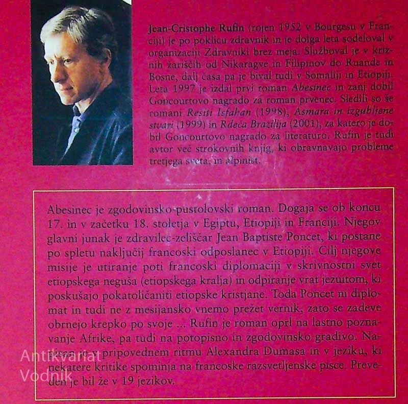 ABESINEC, Jean-Christophe Rufin