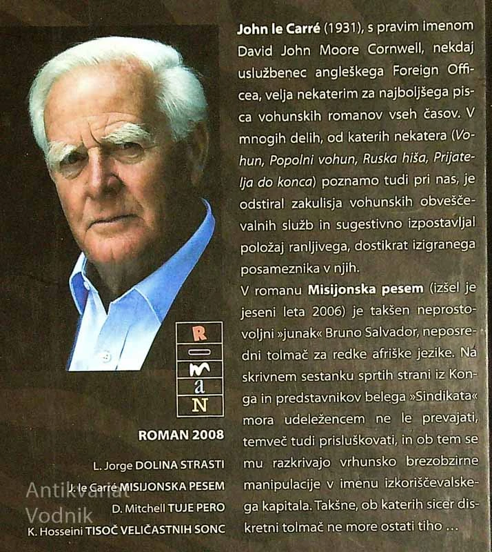 MISIJONSKA PESEM; John le Carré