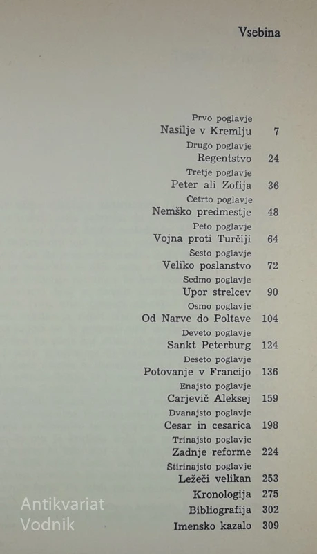 PETER VELIKI, Henri Troyat