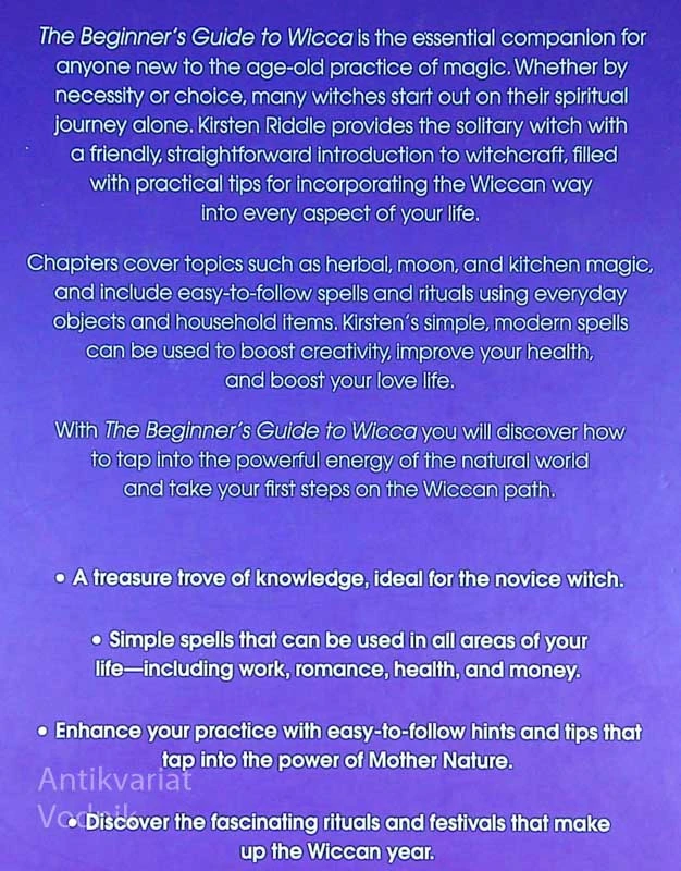 THE BEGINNER’S GUIDE TO WICCA, Kristen Riddle