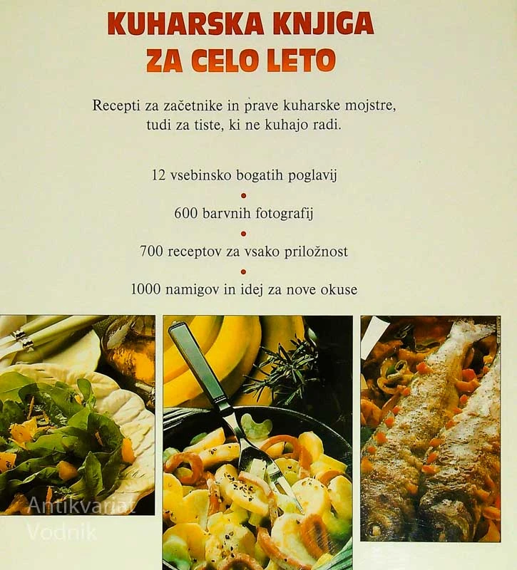 KUHARSKA KNJIGA ZA CELO LETO