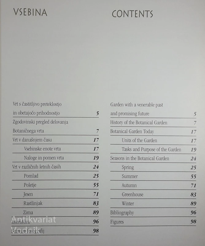 BOTANIČNI VRT V LJUBLJANI, Jože Bavcon