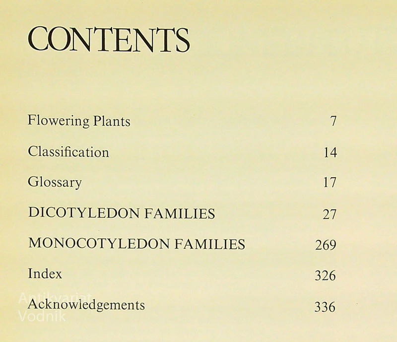 FLOWERING PLANTS OF THE WORLD, več avtorjev