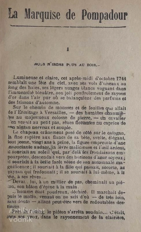LA MARQUISE DE POMPADOUR, Michel Zavaco