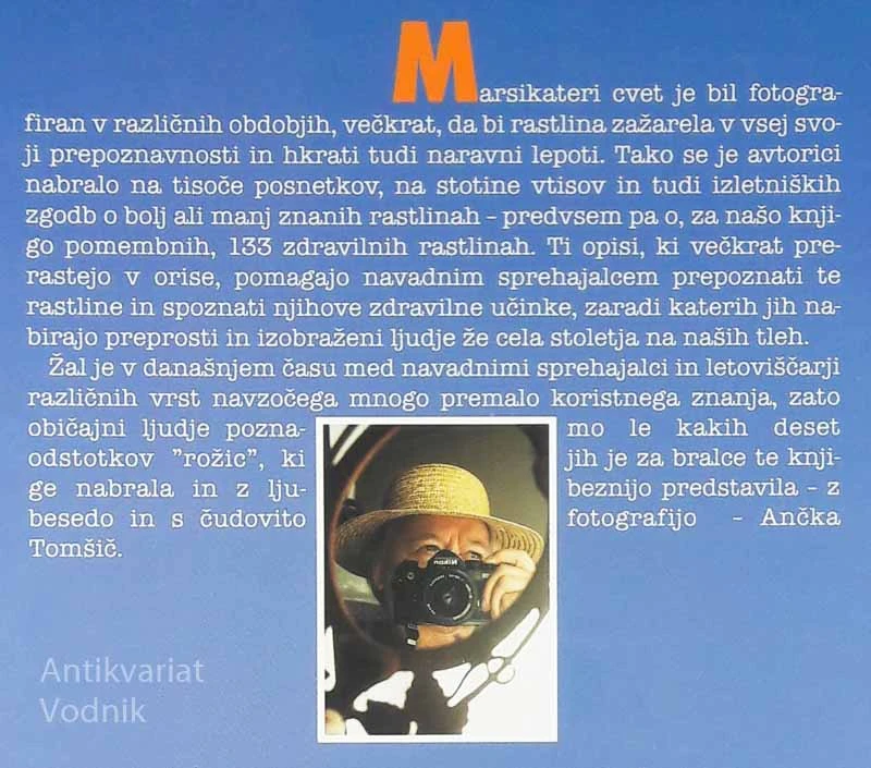 STEZE DO ZDRAVJA, Ančka Tomšič
