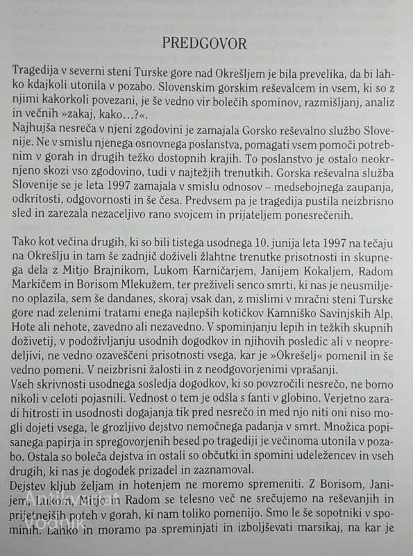 TRAGEDIJA V TURSKI GORI, Iztok Tomazin