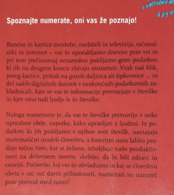 NUMERATI, Stephen Baker