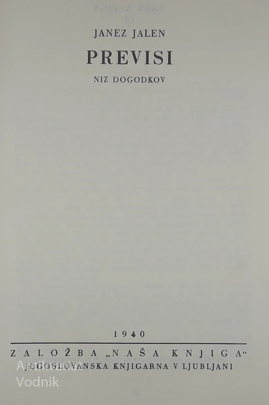 PREVISI, Janez Jalen