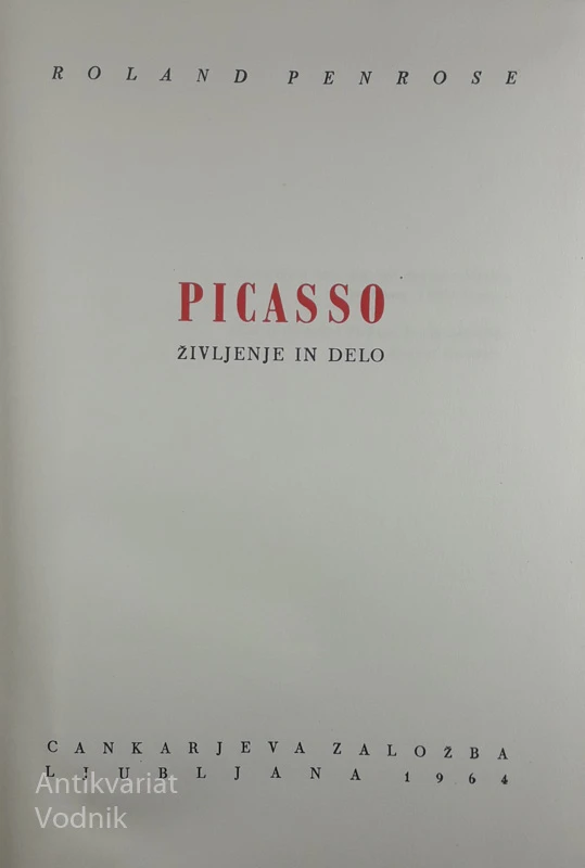PICASSO, Roland Penrose