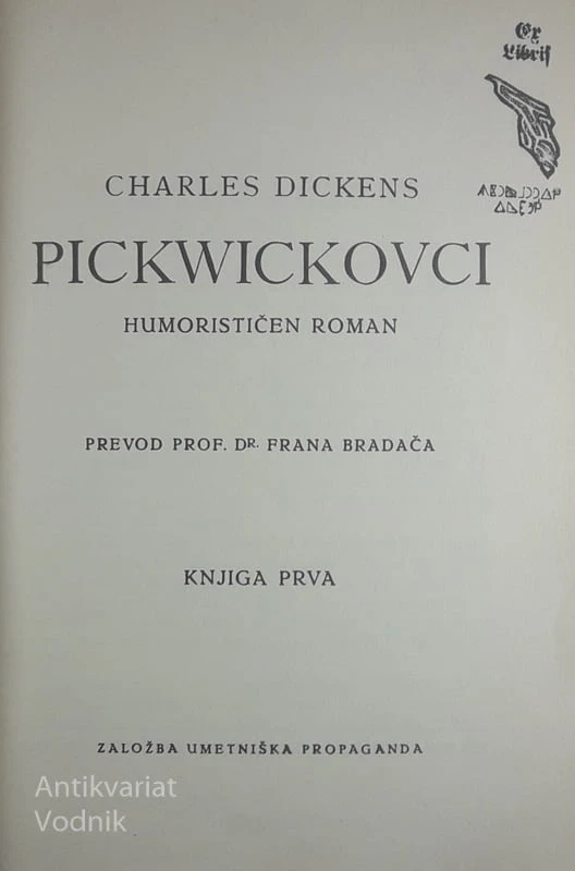 PICKWICKOVCI (I. – III.), Charles Dickens