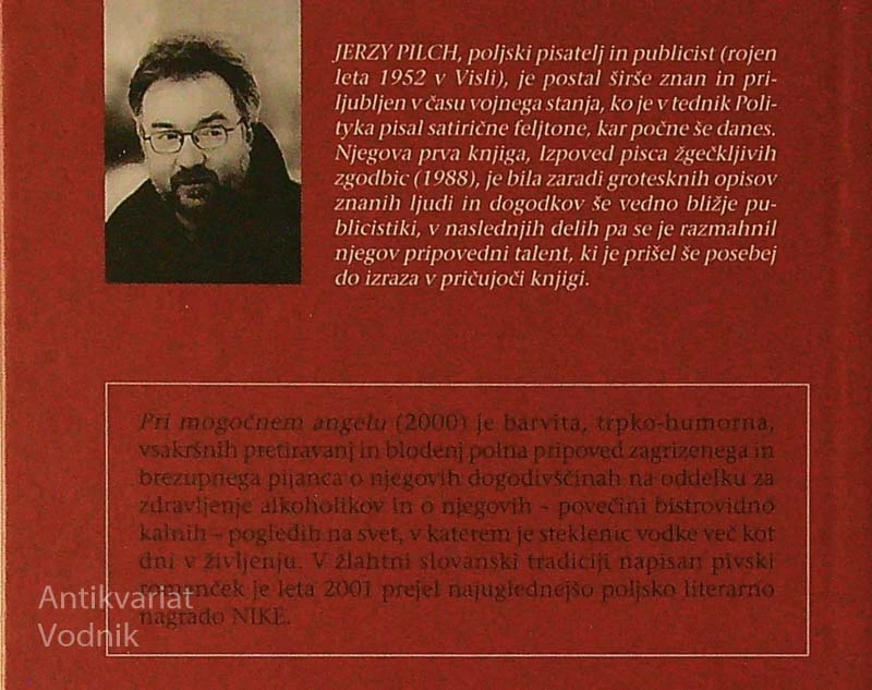 PRI MOGOČNEM ANGELU, Jerzy Pilch