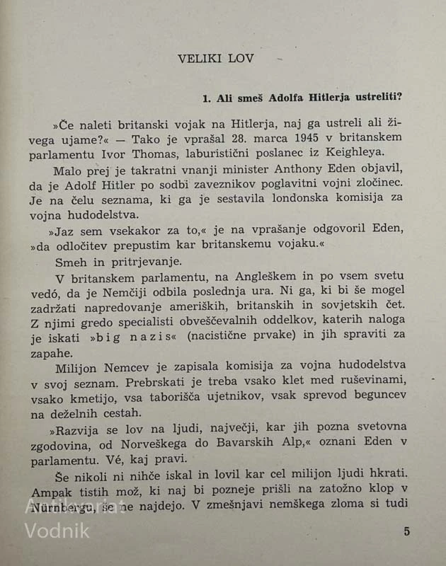 NUERNBERŠKI PROCES, J. J. Heydecker & J. Leeb, I. in II. knjiga