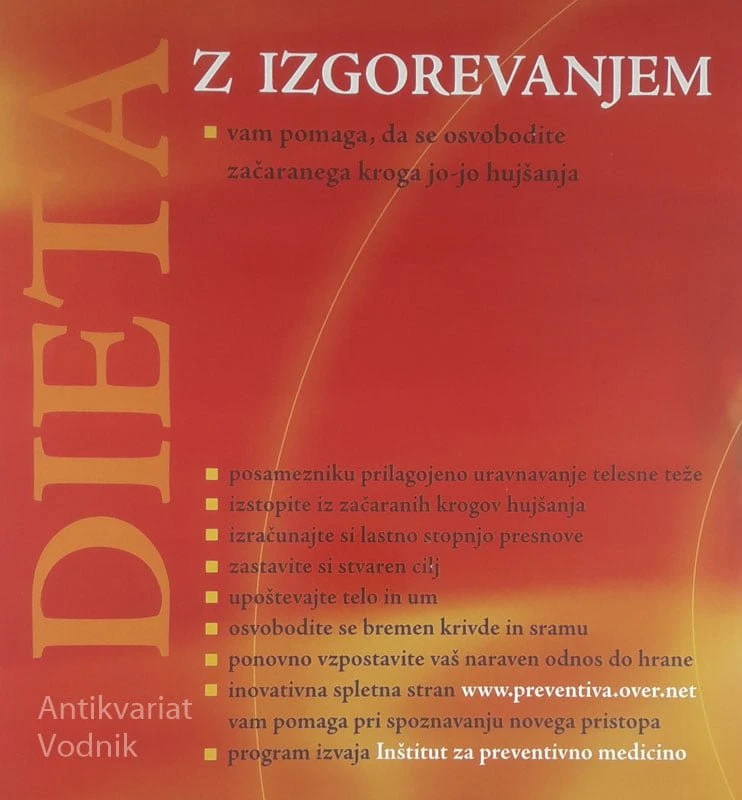 DIETA Z IZGOREVANJEM, Dr. Stephen R. Van Schoyck