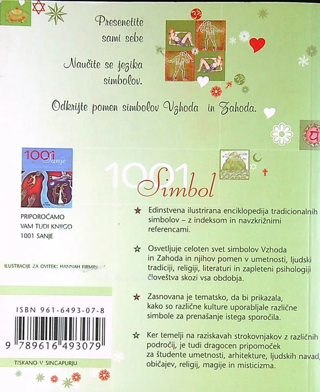 1001 SIMBOL; ILUSTRIRANI VODNIK SKOZI SVET SIMBOLOV, Jack Tresidder