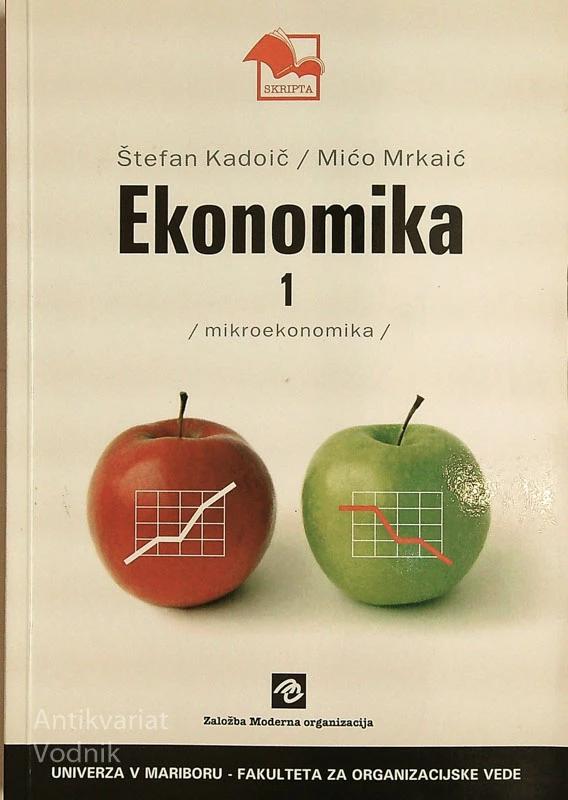EKONOMIKA 1; MIKROEKONOMIKA, Štefan Kadoič in Mićo Mrkaić