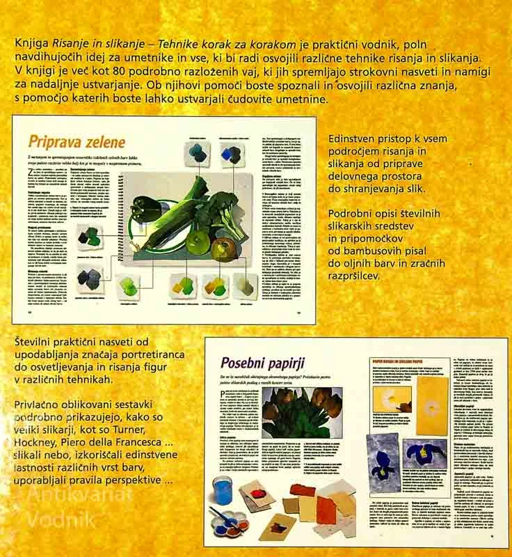 RISANJE IN SLIKANJE; Tehnike korak za korakom