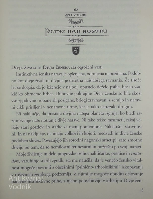 ŽENSKE, KI TEČEJO Z VOLKOVI, Clarissa Pinkola Estes