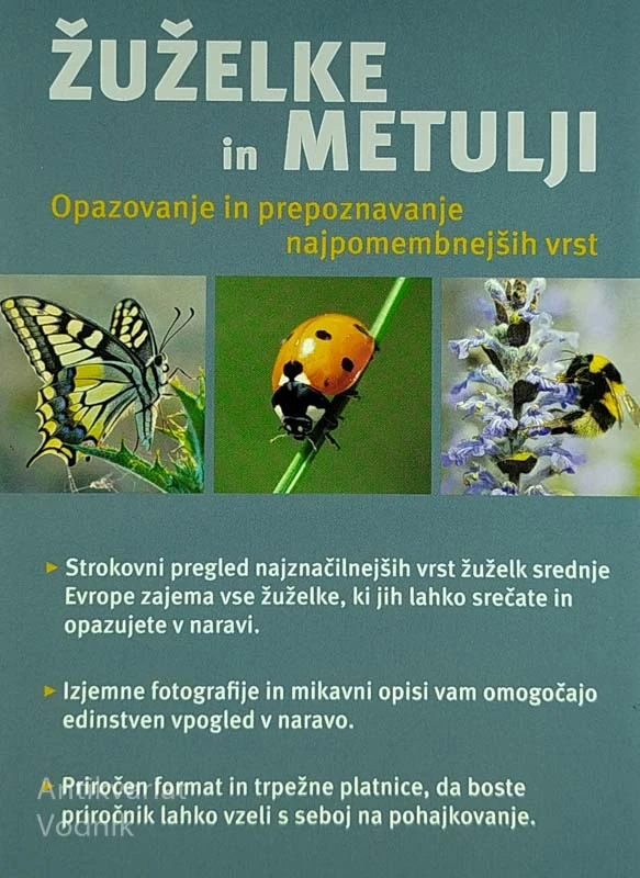 ŽUŽELKE IN METULJI, Ingrid von Brandt