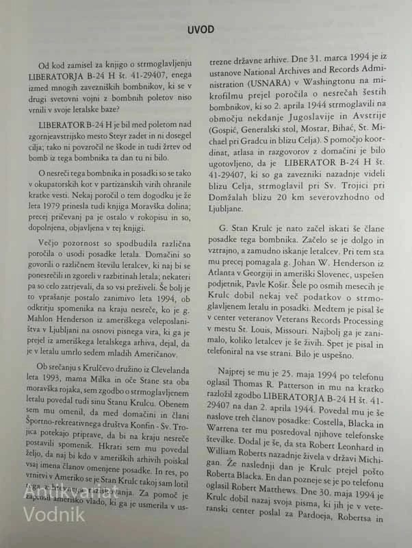 POSLEDNJI LET / THE LAST FLIGHT, S. Stražar & S. Krulc
