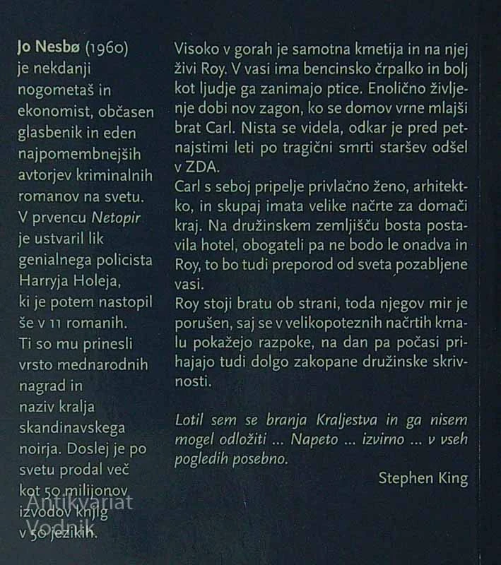 KRALJESTVO, Jo Nesbø