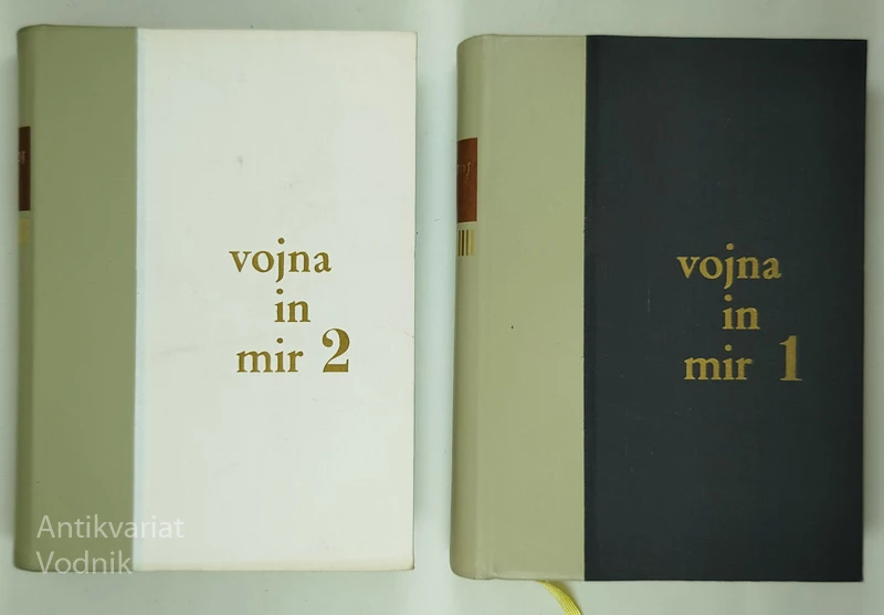VOJNA IN MIR, L. N. Tolstoj (I in II knjiga)