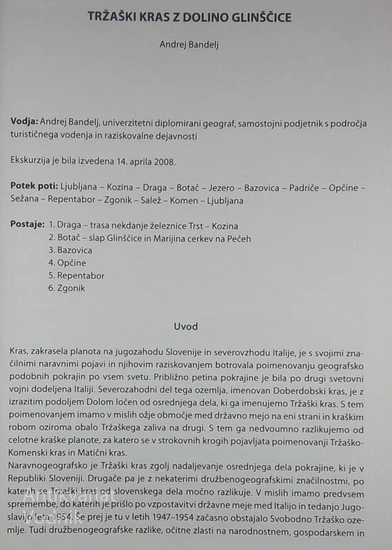 TRŽAŠKO IN GORIŠKO, več avtorjev