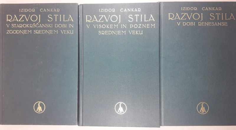 ZGODOVINA LIKOVNE UMETNOSTI, 3 deli, Izidor Cankar