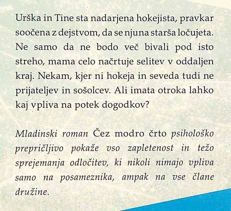 ČEZ MODRO ČRTO, Igor Karlovšek