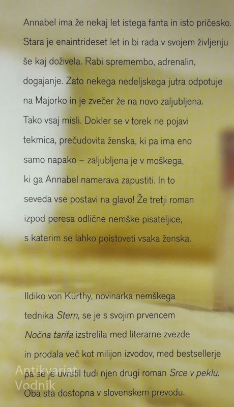 PROSTA LINIJA, Ildiko von Kurthy