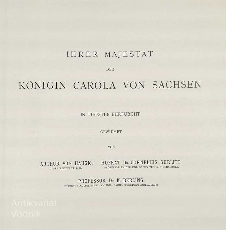 DAS MEISSNER PORZELLAN, Karl Berling