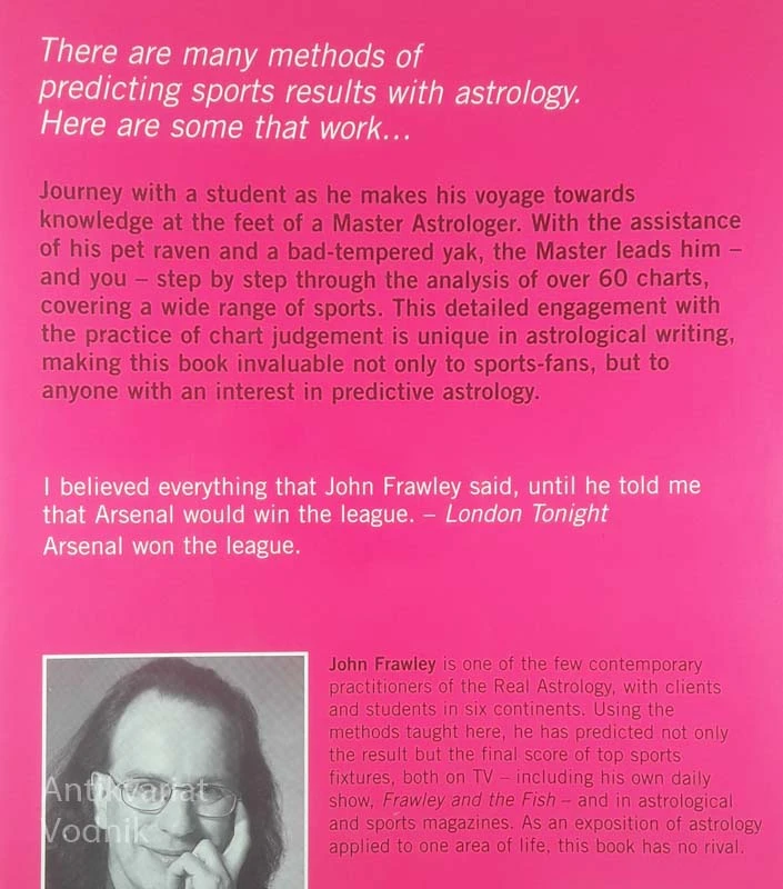 SPORTS IN ASTROLOGY, John Frawley
