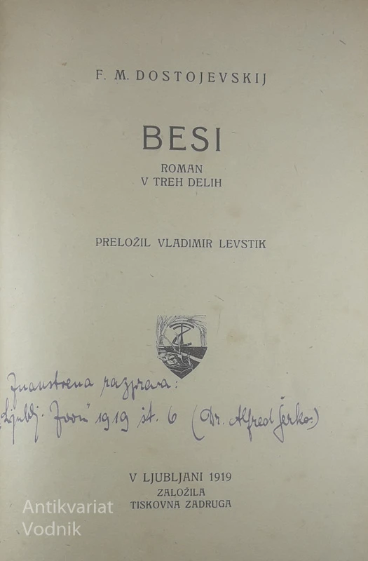 BESI, F. M. Dostojevskij