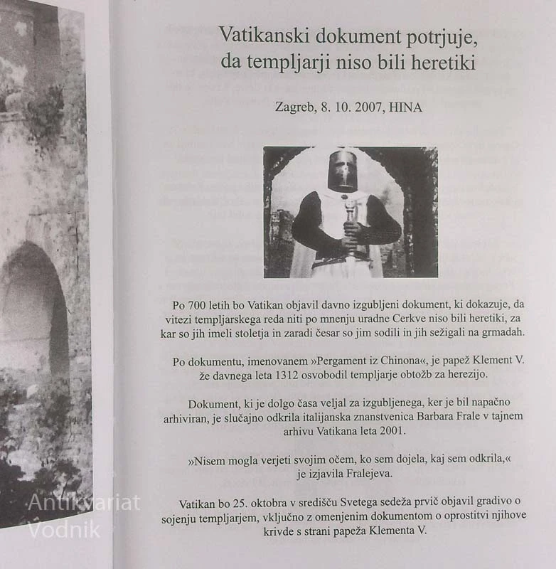 SKRIVNOST ČRNIH TEMPLJARJEV, Milan Ostojić Leszczynski